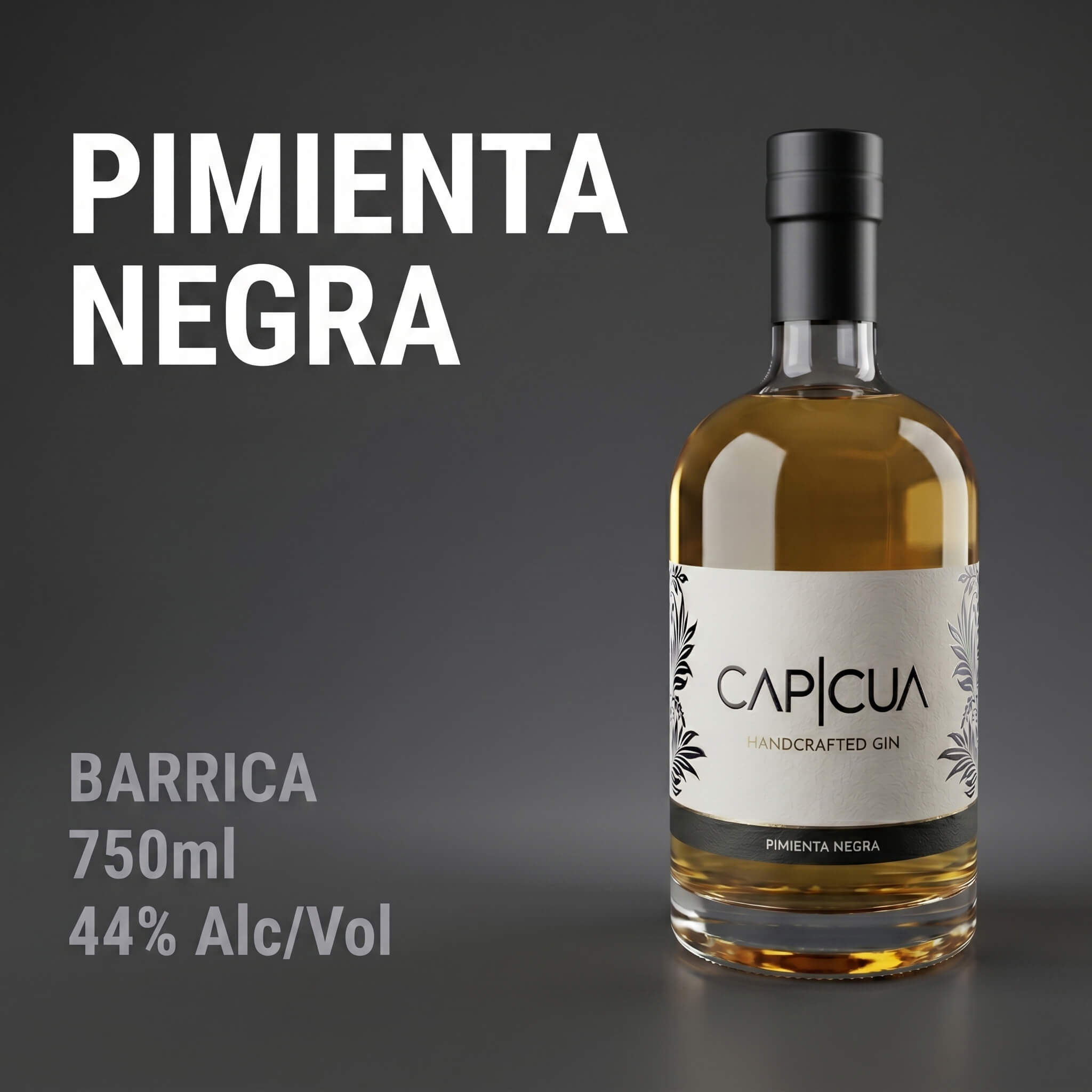 Perfil sensorial de CAPICÚA Pimienta Negra